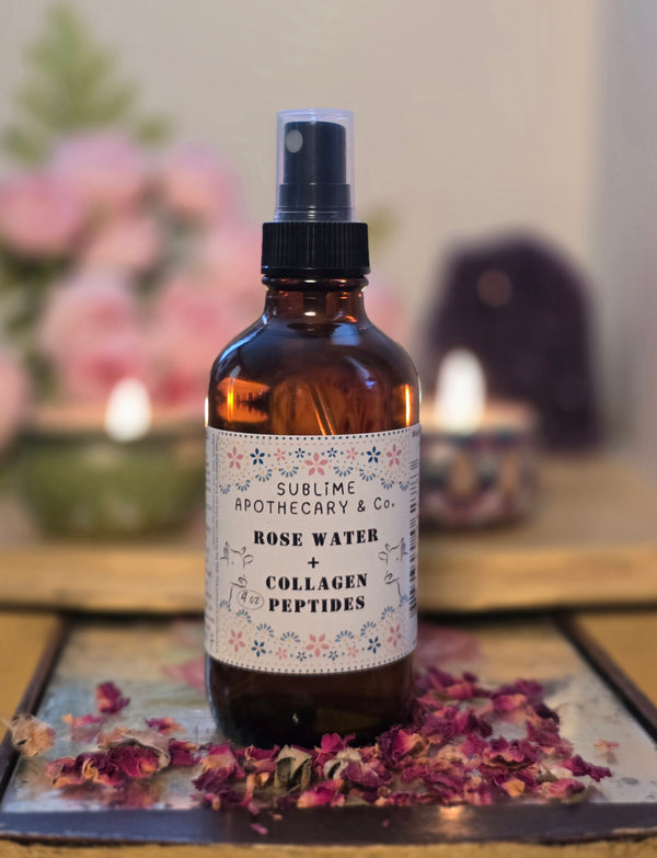Rosewater Collagen Peptide Spray