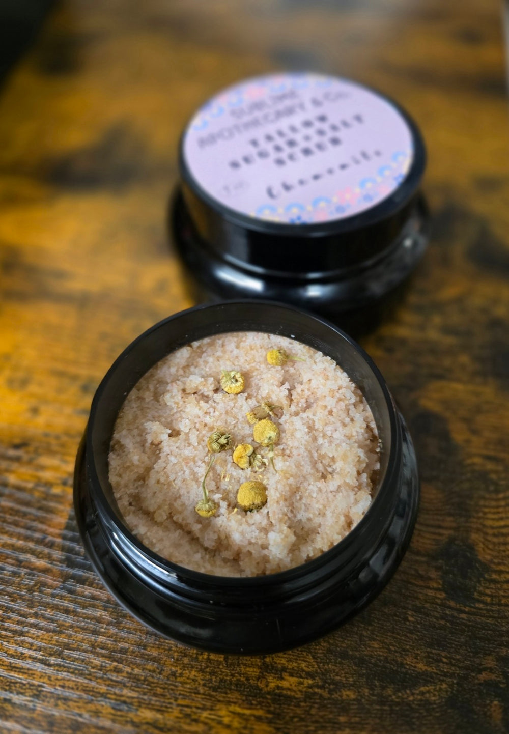 ✨ Tallow Salt & Sugar Renewal Scrub
