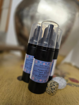 African Foaming Black Soap with Calming Oats (2oz)