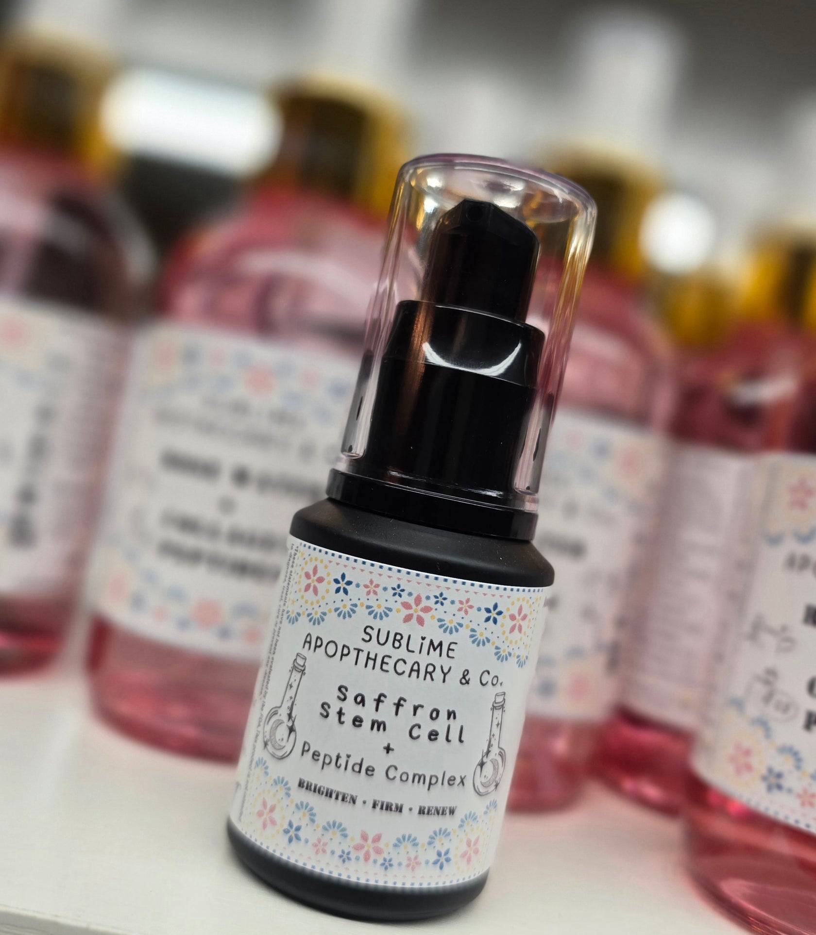 Saffron Stem Cell + Complex Peptide Serum  (1oz)