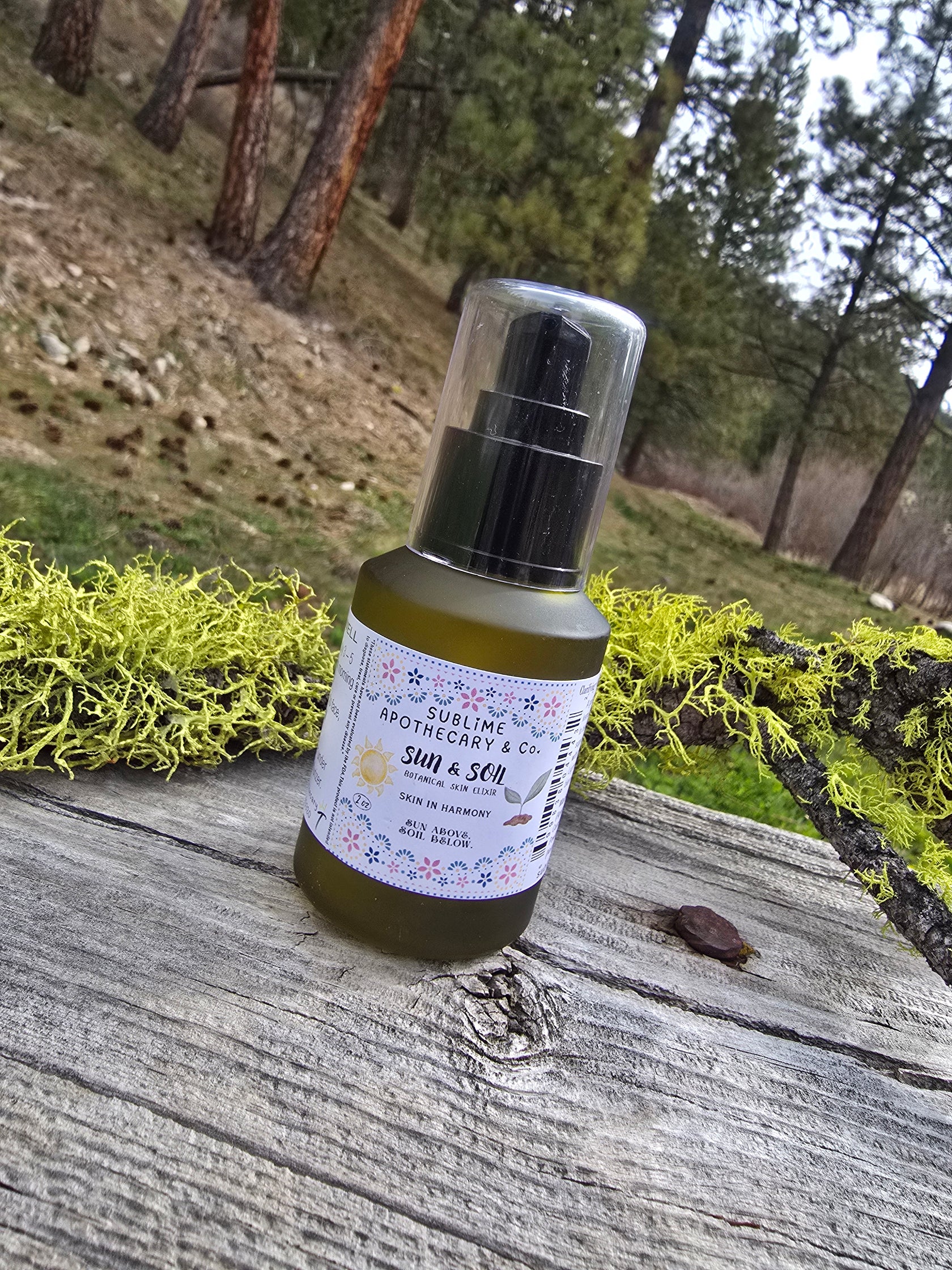 SUN & SOIL Botanical Infused Face Oil (2oz)