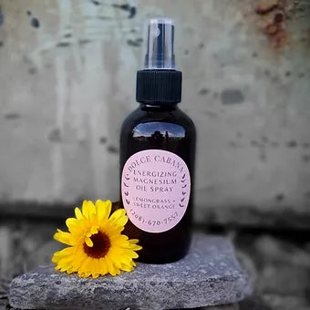 Energizing Magnesium Oil Spray Lemongrass + Sweet Orange 4 OZ
