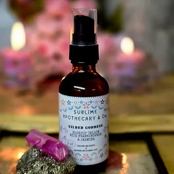 Gilded Goddess Tallow + Rosehip Body & Face Oil Serum Pump