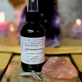 Calming Magnesium Oil Spray Chamomile + Lavender 4 OZ